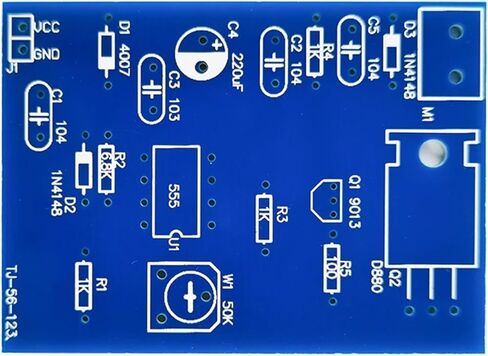 555 Pulse Width Speed Controller DIY Kit Electronic Skills Training Welding Practice Loose Parts(Kit) in Saudi Arabia