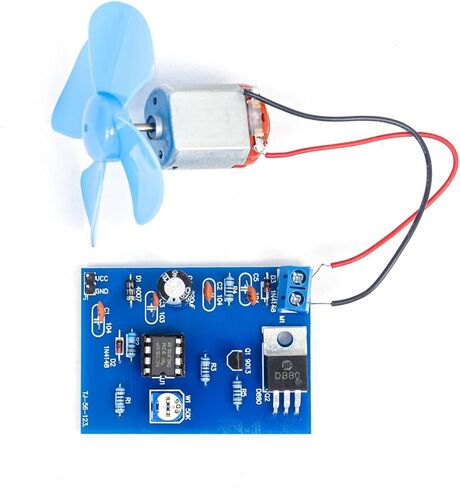 555 Pulse Width Speed Controller DIY Kit Electronic Skills Training Welding Practice Loose Parts(Kit) in Saudi Arabia