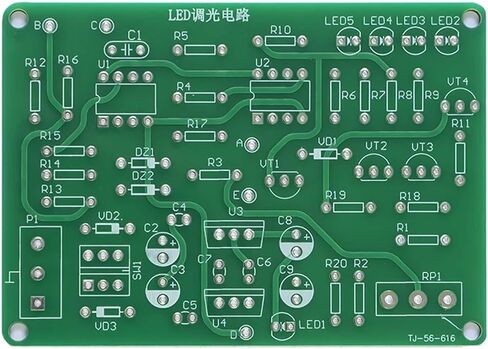 DIY PWM LED Dimmable Light Circuit Kit Terchronic Traching Traching Assembly Practic in Saudi Arabia