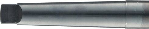 Cleveland 2470 High Speed Steel Taper Shank Core Drill Bit, 4 Flute, Black Oxide, #2 Morse Taper Shank, 118 Degree Conventional Point, 1/2" (Pack of 1) in Saudi Arabia