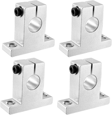 4Pcs/Lot Linear Bearing Rail Shaft Support SK6 SK8 SK10 SK12 SK16 for Linear Shaft Linear Rod Router 3D Printer Part(10mm) in Saudi Arabia