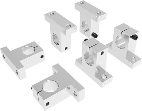 4Pcs/Lot Linear Bearing Rail Shaft Support SK6 SK8 SK10 SK12 SK16 for Linear Shaft Linear Rod Router 3D Printer Part(10mm) in Saudi Arabia