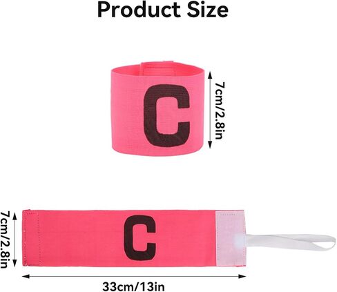 كابتن كرة القدم 10pcs ، كابتن Captain C -Arm Band للجنسين لكرة القدم كرة القدم. in Saudi Arabia