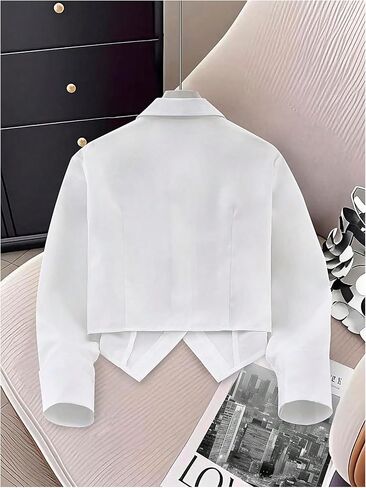 زر طباعة سولي هوكس مخطط للنساء أسفل قمصان الكلية طويلة الأكمام بلوزة قمم بيربي ملابس preppy in Kuwait
