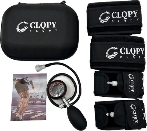BFR Training System – Blood Flow Restriction Bands for Occlusion Training, Gym Venous Restriction, Muscle Strength & Growth Hormone Stimulation for Men and Women Fitness Workouts in Saudi Arabia