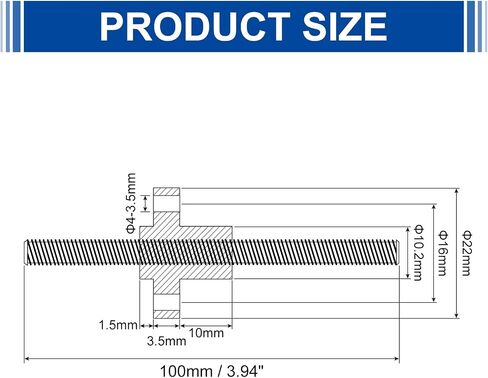 UXCELL 1PCS 380MM TR8X2 برغي الرصاص مع الجوز النحاسي (خيط ACME ، الملعب 2 مم ، 1 بدايات ، رصاصة 2 مم) ، 304 ترقية طابعة شريط المسمار الفولاذ المقاوم للصدأ مع أنبوب التغليف البلاستيكي ، الفضة in Saudi Arabia