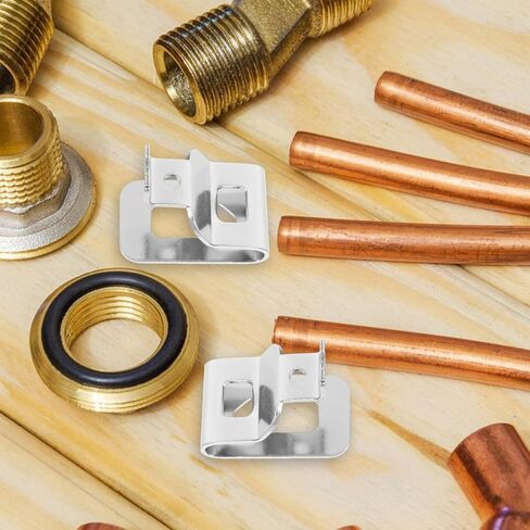 Amosfun 10Pcs High Strength Metal Belt Clip for Power Drill Tool Holder with Screws Hook for Drill Belt Compatible with Screwdrivers and Impact Wrenches in Saudi Arabia