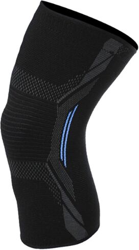 Single Knitted Nylon Sports Knee Pad Foot Cold Proof Running Basketball Skipping Rope Warm Knee Pad Riding Protective Gear Knee Sleeve in Saudi Arabia