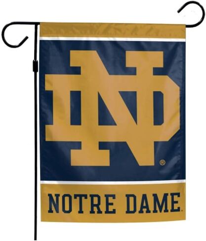 WinCraft NCAA Univeristy of Notre Dame Fighting Irish 12 x 18 inch Garden Flag in Saudi Arabia