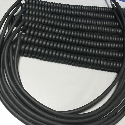 1pc 20 النوى الكابل الحلزوني الربيعي 5 إلى 10 أمتار للكابل التلسكوبي MPG (10 أمتار مع التدريع) in Saudi Arabia
