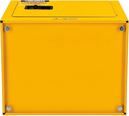 مجلس الوزراء القابل للاشتعال الصناعي العالمي ، باب واحد يدوي ، 6 جالون ، 23 "WX18 DX22 H in Kuwait