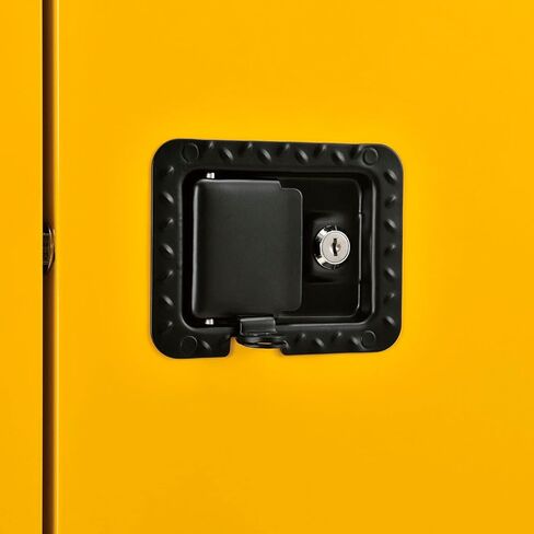 مجلس الوزراء القابل للاشتعال الصناعي العالمي ، باب واحد يدوي ، 6 جالون ، 23 "WX18 DX22 H in Kuwait