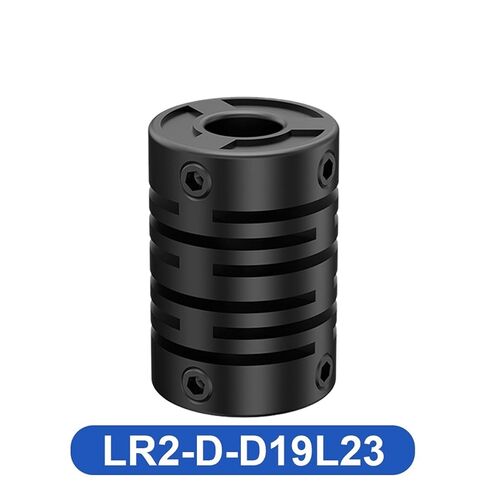 LR2-D-D19L23 اقتران بلاستيكي LR2 D19L23 محرك ألياف ألياف مقرنة مرنة ثلاثية الأبعاد مرونة نايلون مرونة مفصل محدد PU 1PCs (LR2-D-D19L23-8X8) in Saudi Arabia