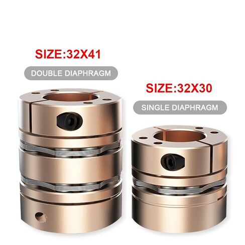 LDG1-B-D32L30 LDG2-B-D32L41 مقرنة عمود محرك مرن LDG D32L30/L41 موصل ملحقات Cardan Cardan Aluminium Cardan للطابعة ثلاثية الأبعاد CNC 1PCS (LDG1-B-D32L30-6X6) in Saudi Arabia