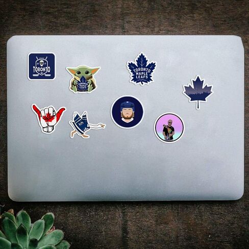 23 PCS Set of Toronto Vinyl Maple Leafs Stickers Pack Toronto Decal Maple Leafs 2-2.5 inches in Kuwait