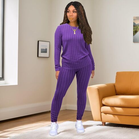 Two Piece Outfits For Women Casual Sweatsuits Lounge Sets Jogging Suit Matching Clothing in Saudi Arabia