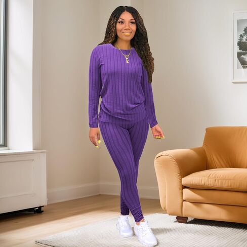 Two Piece Outfits For Women Casual Sweatsuits Lounge Sets Jogging Suit Matching Clothing in Saudi Arabia