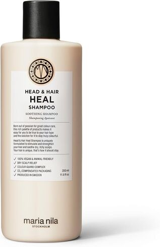 Maria Nila, Head & Hair Heal Beauty Bag, Shampoo/Conditioner/Argan Oil, Soothing Aloe Vera for dry & itchy scalps, 100% Vegan & Sulfate/Paraben free in Saudi Arabia