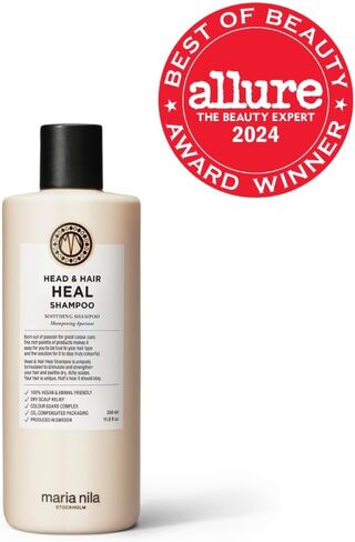 Maria Nila, Head & Hair Heal Beauty Bag, Shampoo/Conditioner/Argan Oil, Soothing Aloe Vera for dry & itchy scalps, 100% Vegan & Sulfate/Paraben free in Saudi Arabia