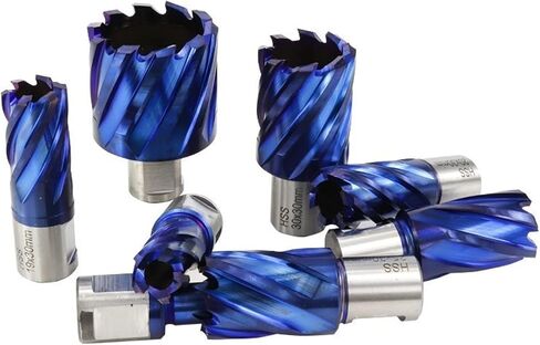 حفرة ثقب حلقي مع Weldon Shank Hollow Drill Bit لأداة الحفر المعدنية المغناطيسية 1 PCS (29x35mm) in Saudi Arabia