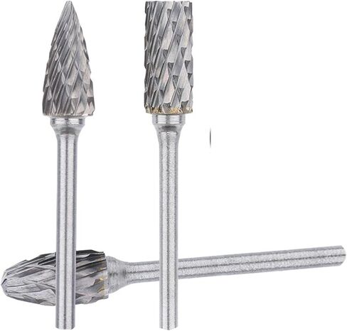 ملف كربيد الدوار للمعادن 2.35mm قطع مزدوجة الدعاوى الطحن المعدني 1Set (2.35 × 6 مم) in Saudi Arabia