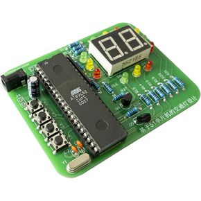 أضواء إشارة المرور ، وأشعة المرور ، وأشعة المرور 51 مجموعة DIY Microcontroller ، والتدريب الإلكتروني ، واللحام ، والإنتاج ، ELE in Kuwait