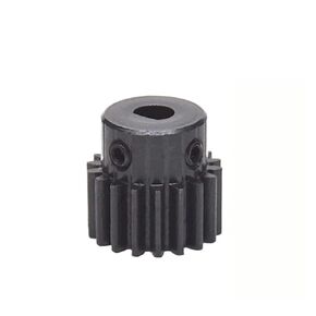 Pinion Hardware for Mechanical Rotation 1pcs 15T-19T 1M D Hole Spur Gear with Step 1 Mod 15 16 17 18 19 Teeth Steel Metal Motor Gear Bore 5x4.5/6x5/6x5.5/8x7/8x7.5mm(6x5.5mm-18 Teeth) in Kuwait