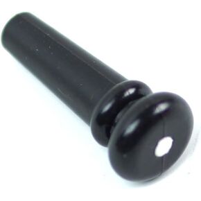 General Plastic Strap Button Endpin For Acoustic Guitar,Black in Kuwait