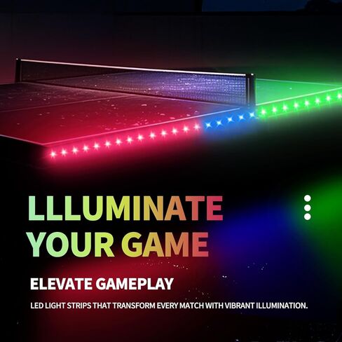 LED Ping Pong Table Light, Color Changing LED Table Tennis Light Transform Your Game Experience (Table Not Included) in Kuwait