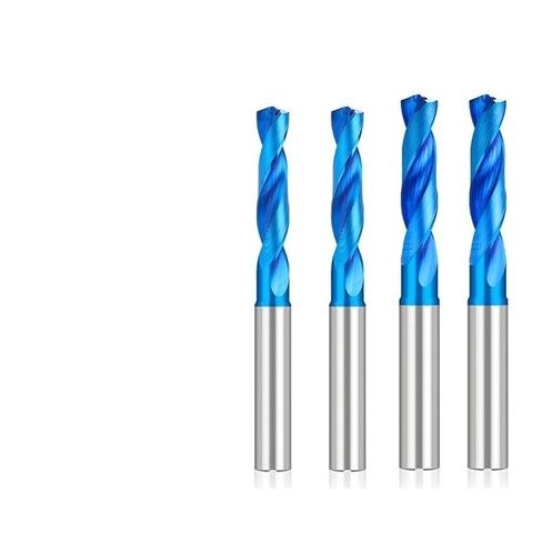 Drill Bit 3D Carbide Bits 3-12mm Internal Cooling Drill Spiral Twist Drill Bit Blue Coating Hole Drill for Metal 1Pcs(12.0x12x55x102L) in Saudi Arabia