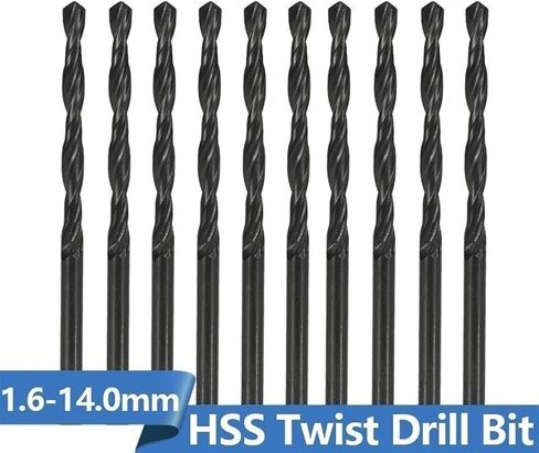 Drill Nitride Coating Twsit Drill Bit for Wood Metalwoerking Drilling Hole 1Pcs(10.2mm) in Saudi Arabia