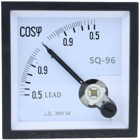 SQ-96 COS-φ 0.5-1-0.5 380V 5A Pointer Power Factor Meter in Saudi Arabia
