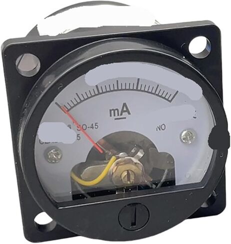 قطعة واحدة من مقياس Ammeter So-45 Round Panel Black 47x47mm (50ama) in Kuwait