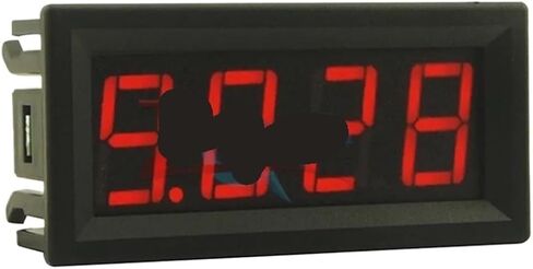 1pcs 0.56 بوصة 4 أرقام LED متر رقمي DC مع كابل (أخضر) in Saudi Arabia