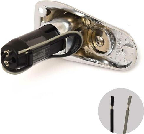 شورلاين البحرية قارب صارم قاعدة SL52099 | Chrome 2-Pin in Saudi Arabia
