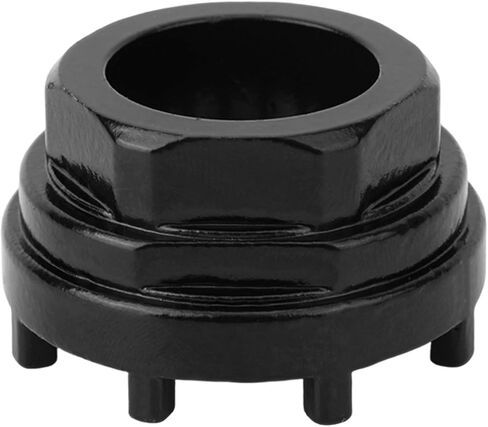 8-Tooth Spline Bike Bottom Bracket Tool, Steel Cassette Lockring Tool Sealed Sleeve Bicycle Flywheel Remover Compatible with SRAM Truvativ ISIS in Saudi Arabia
