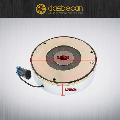 Dasbecan Golf Cart Motor Electric Brake Compatible with EZGO RXV 2008-2019 48V Electric & Elite Lithium Replace# 617766 610065 in Saudi Arabia