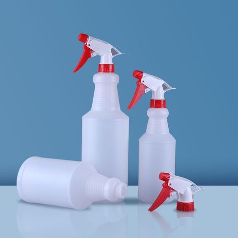26 Oz Spray Bottles, Mist/Stream, Large Squirt Bottles, Leak Proof Plastic Water Spray Bottle for Cleaning, Gardening, Plant, Hair Styling-White in Saudi Arabia