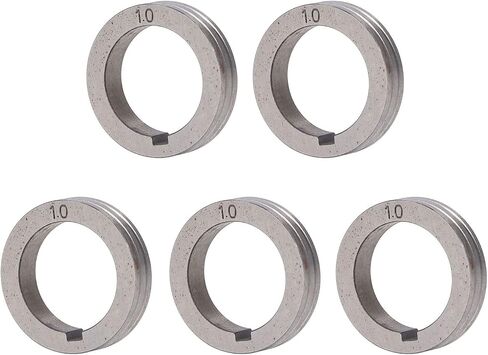 Wire Feed Drive Roller Bearing Steel Welder Wire Feed Roller for Binzel Wire Feeder 1.0 1.2mm 5Pcs in Saudi Arabia