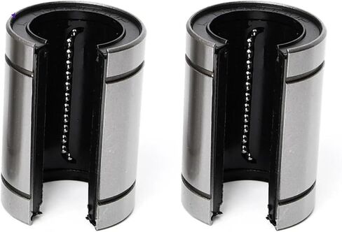 10pcs فتح الحركة الخطية التي تحمل LM10UU-OP LM12UU-OP LM13UU-OP LM16UU-OP LM20UU-OP (LM12UU-OP 12X21X30MM) in Saudi Arabia
