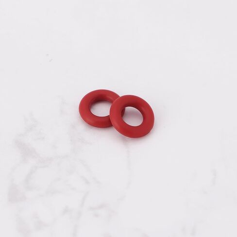 Sing F Ltd 100pcs السيليكون O-Ring VMQ Part Part Rings Gasket 7.24mm OD 3.68mm ID 1.78mm عرض مناسب للهيدروليكات وختم الهوائيات الأحمر in Saudi Arabia