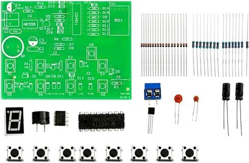 CD4511 8-Way Display Display Repless Kit 8-Way Electronic Contrach Contest Teaching Assembly Assembly DIY Parts in Saudi Arabia