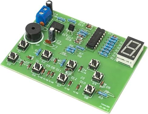 CD4511 8-Way Display Display Repless Kit 8-Way Electronic Contrach Contest Teaching Assembly Assembly DIY Parts in Saudi Arabia