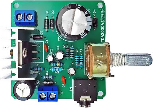 TDA2030A Mono Amplifier Board Kit Electronic Manufacture DIY Circuit Board Manufacture Practice Practice Teaching in Saudi Arabia