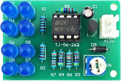 LM358 تنفس مصباح لحام طقم مجموعة التدريب على تجربة التدريب على الإنتاج الإلكتروني للاهتمام أجزاء DIY in Saudi Arabia