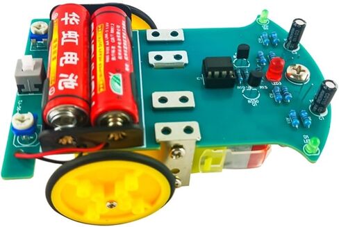D2-7 Intelligent Tracking Car Kit Welding Robot Tracking Intelligent Car DIY Electronic Parts in Saudi Arabia