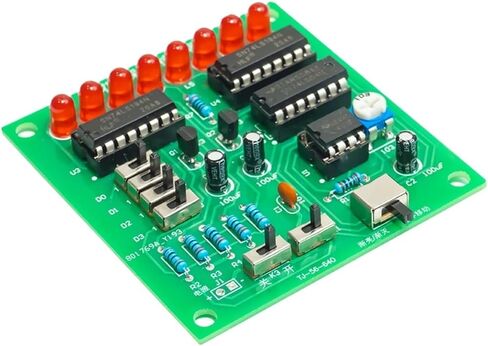 Pattern Color Light Controller LED Circulating Water Light Digital Circuit Electronic DIY Welding Production Kit in Saudi Arabia