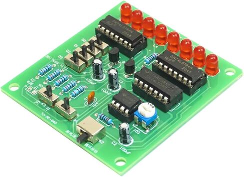 Pattern Color Light Controller LED Circulating Water Light Digital Circuit Electronic DIY Welding Production Kit in Saudi Arabia