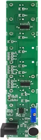 التحكم في الصوت الإلكترونية الكريستال عمود إنتاج مكعب LED DIY الإنتاج ممارسة الصوت طيف الموسيقى الطيف in Saudi Arabia