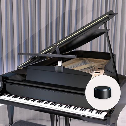 Clip Stella-Pro Piano Light Arm Clip على: التصميم المهني ، الإضاءة غير المتماثلة ، مضادة للوهج ، مستشعر الضوء ، 3000K ~ 6500K CCT قابل للتعديل ، قابلاً للضايق + التحكم عن بُعد ، حماية 12W LED العين in Saudi Arabia
